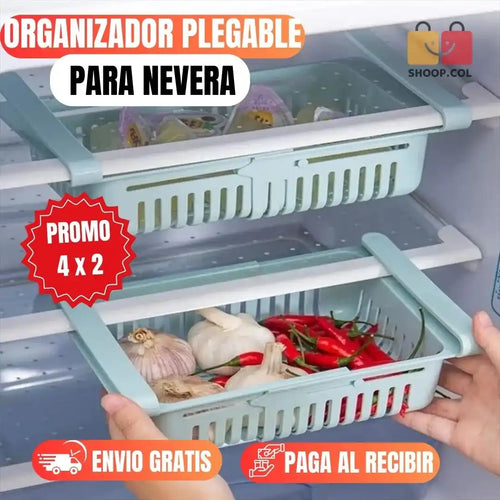 ORGANIZADORES DE NEVERA X4