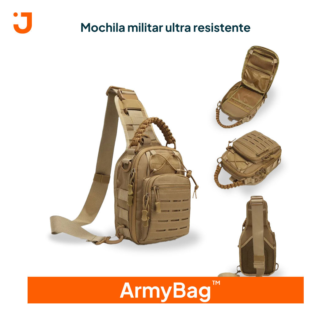 ArmyBag™: Mochila Militar Multiherramienta con Diseño Ergonómico