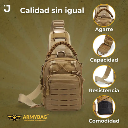 ArmyBag™: Mochila Militar Multiherramienta con Diseño Ergonómico