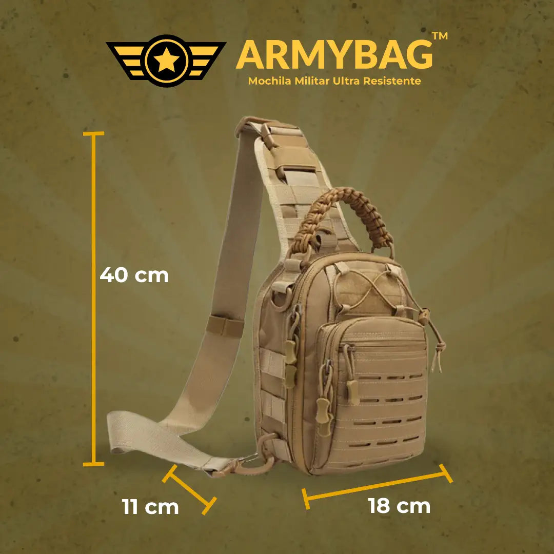 ArmyBag™: Mochila Militar Multiherramienta con Diseño Ergonómico