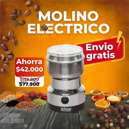 MOLINO ELECTRICO PREMIUM® + 1 OBSEQUIO GRATIS 🎁|| LIQUIDACION TOTAL ⚡